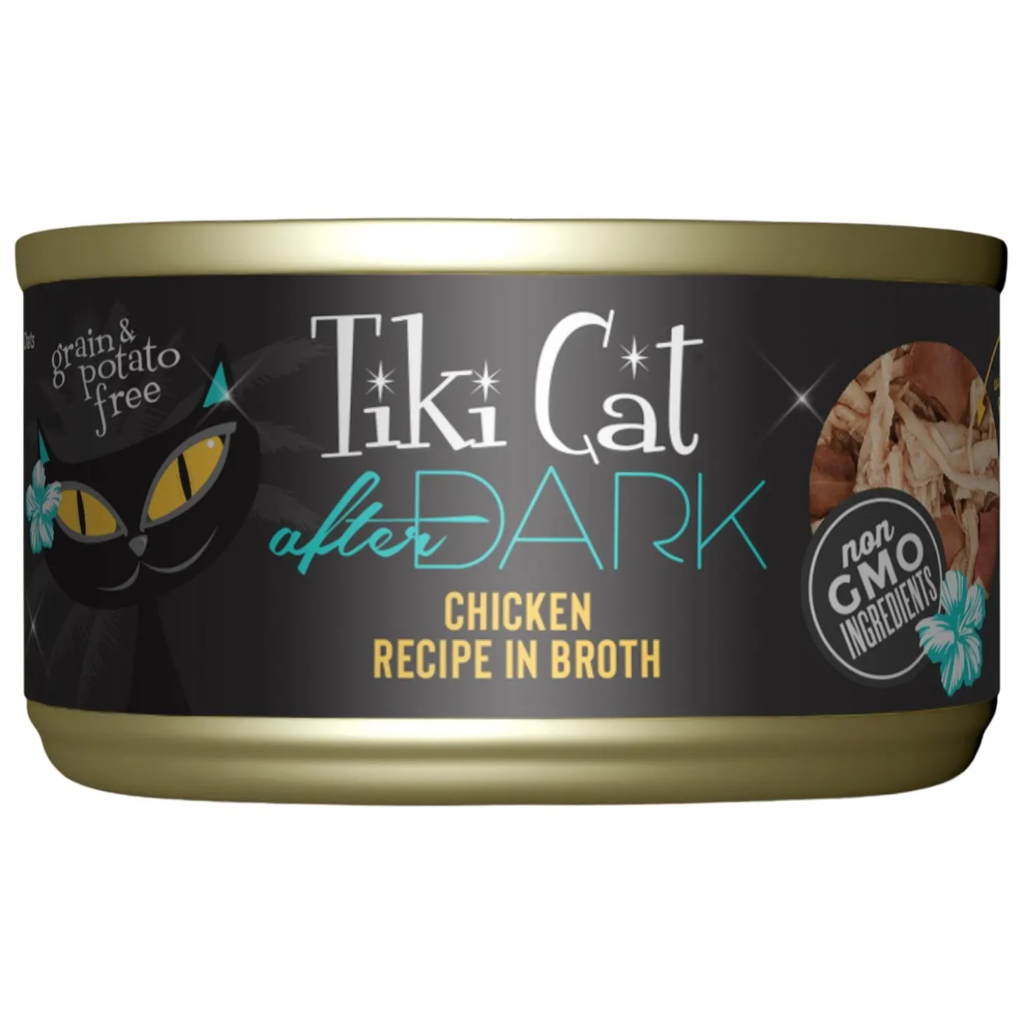 After Dark Chicken Recipe in Broth Cat Food