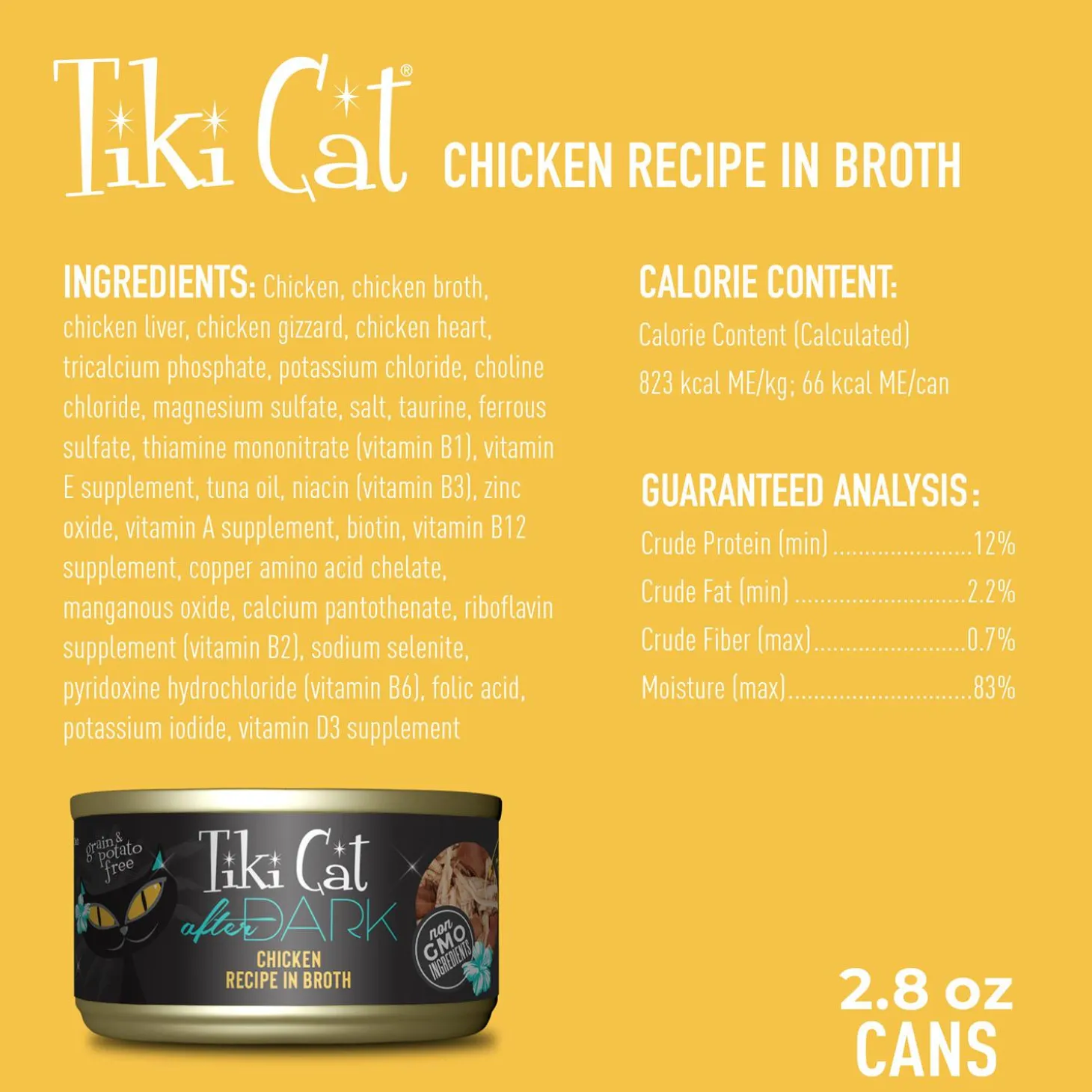 After Dark Chicken Recipe in Broth Cat Food