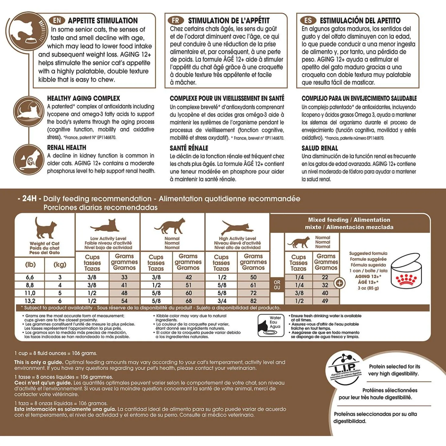 Aging 12+ Adult Cat Food