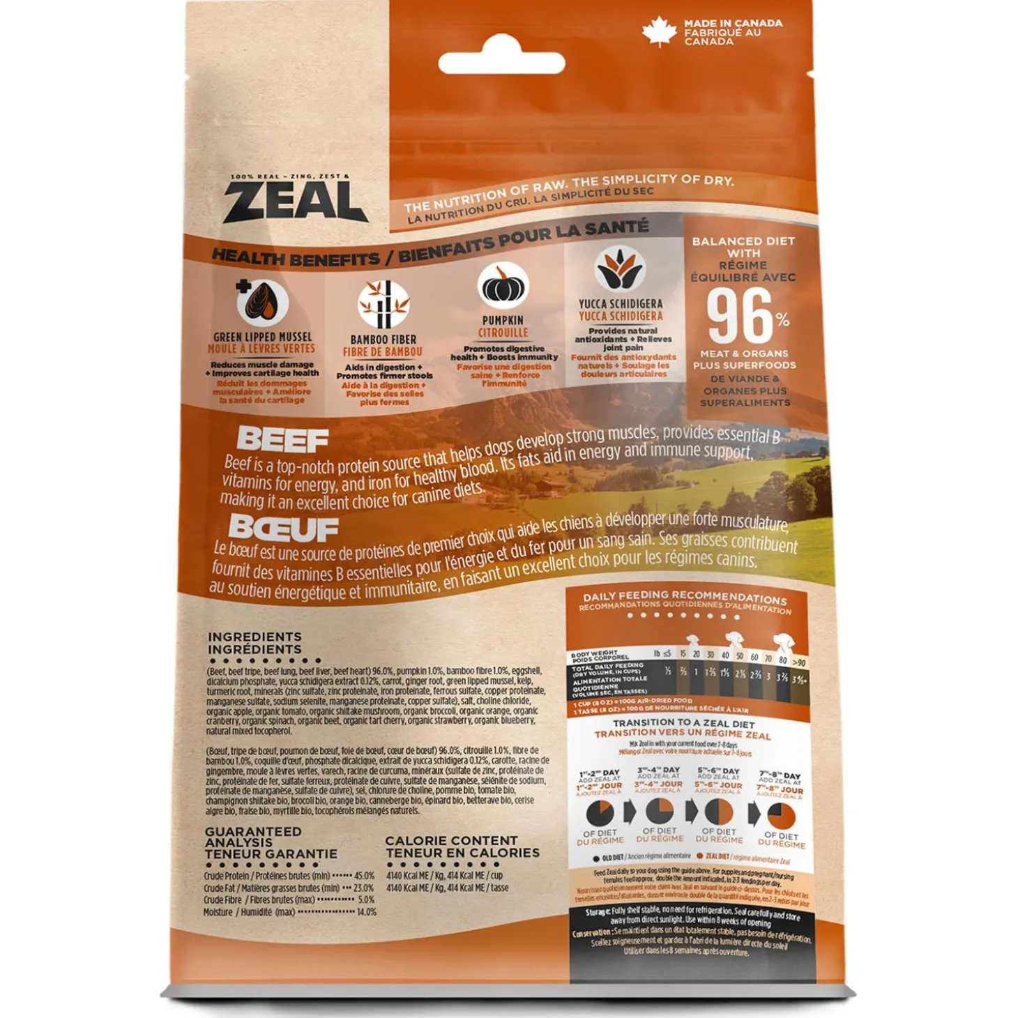 Air-Dried Beef Recipe Dog Food