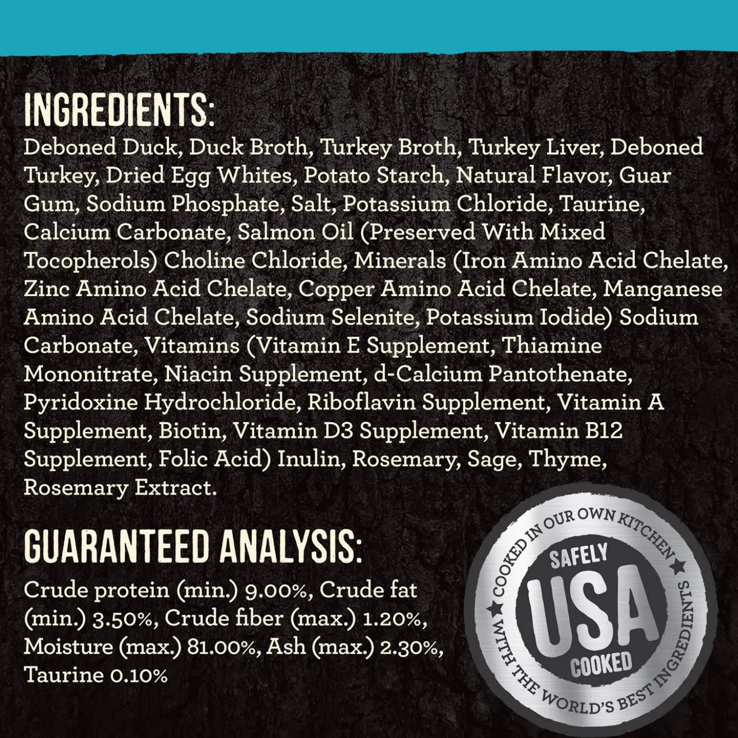 Backcountry Real Duck Recipe Adult Cat Food
