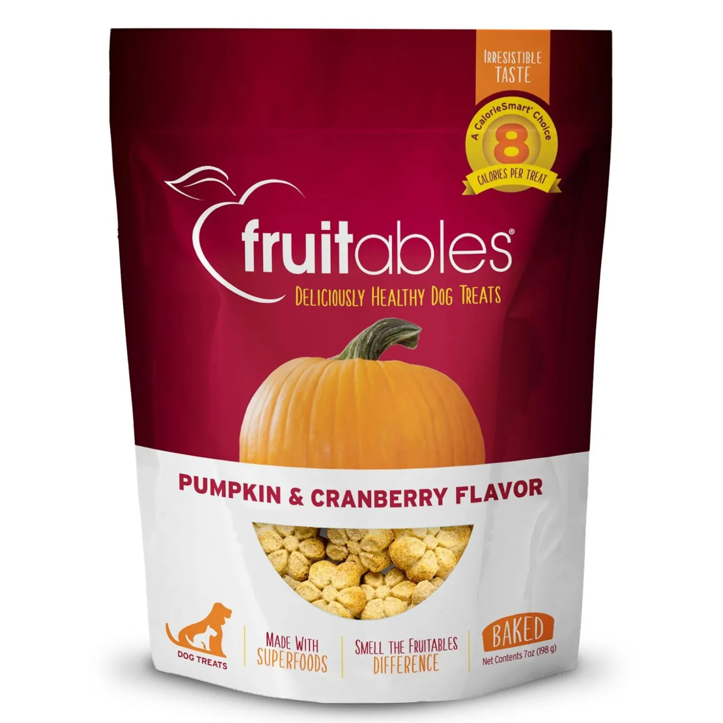 Baked Pumpkin & Cranberry Flavour Dog Treats