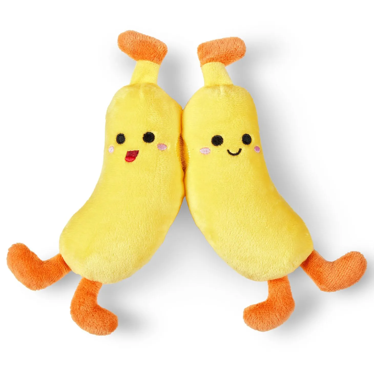 Banana Twins Dog Toys