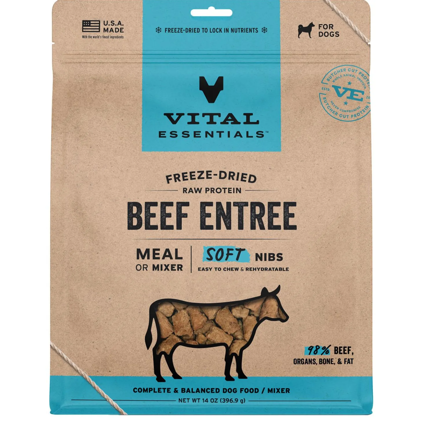 Beef Entree Soft Nibs Dog Food