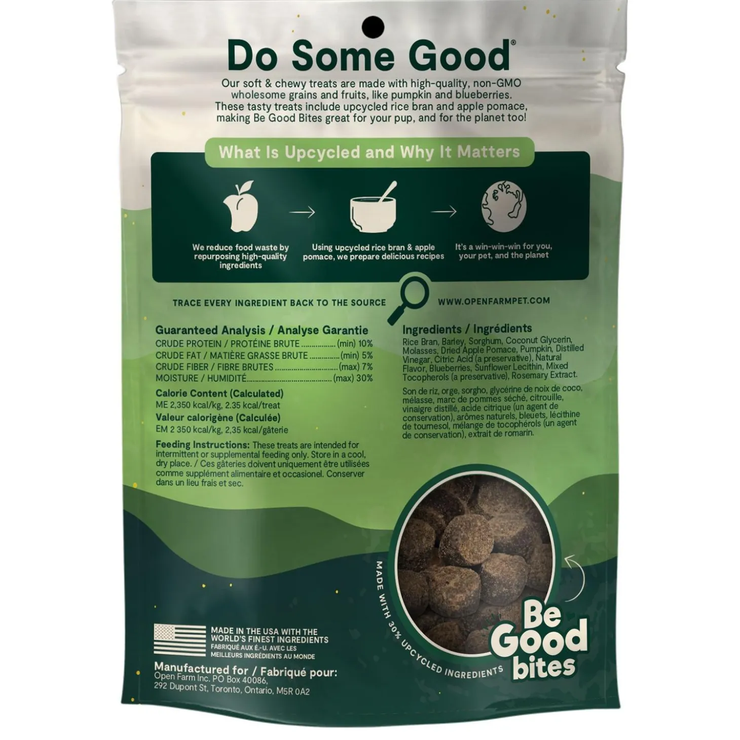 Be Good Bites Plant Recipe Dog Treats