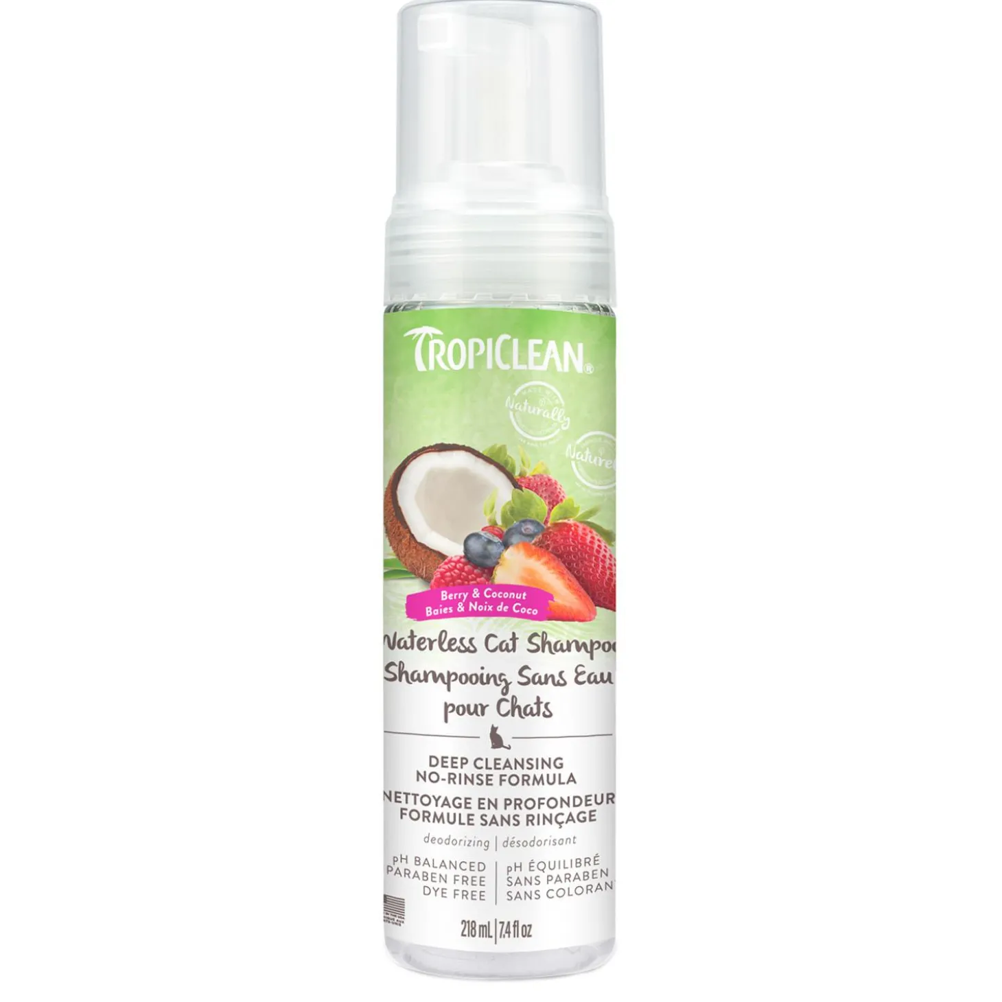 Berry & Coconut Waterless Cat Shampoo