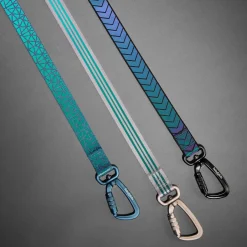 Black Reflective Cushion Neoprene Padded Dog Leash