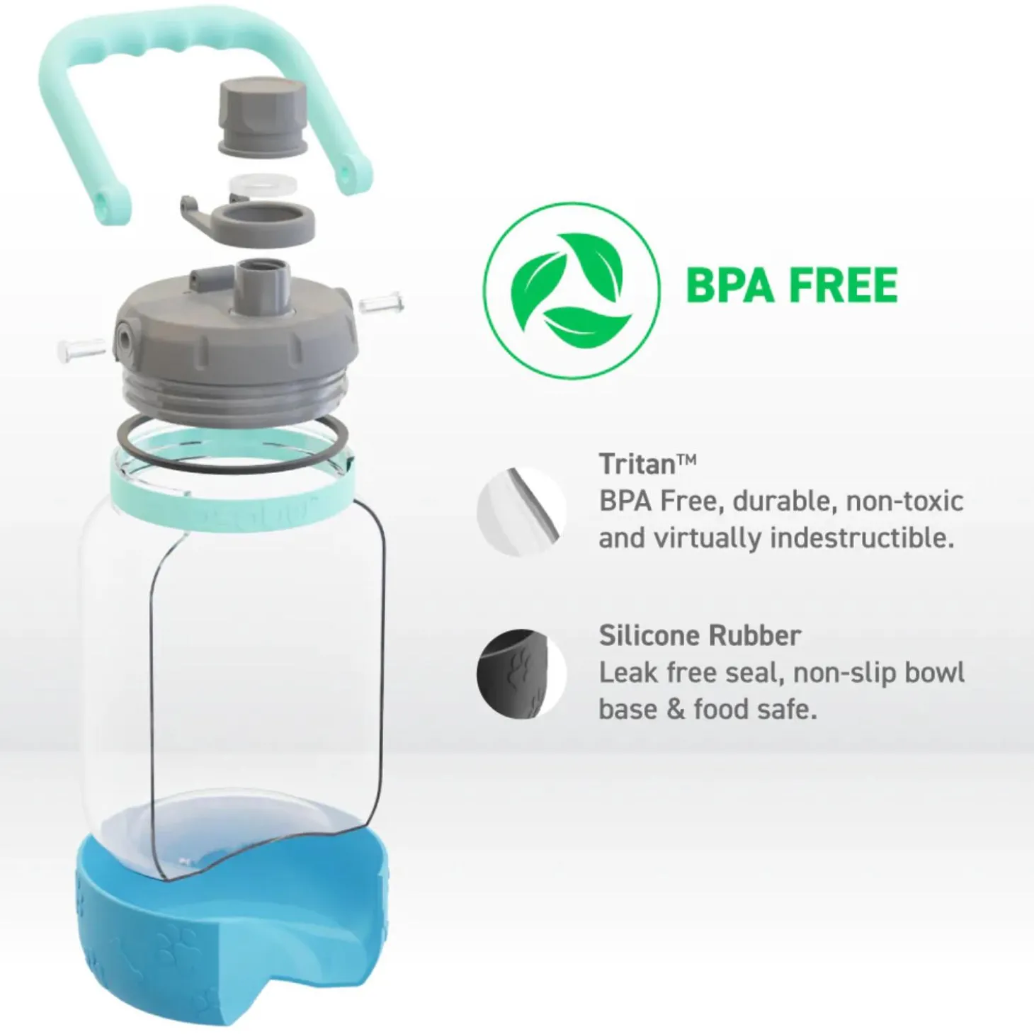 Blue Barkley Bottle