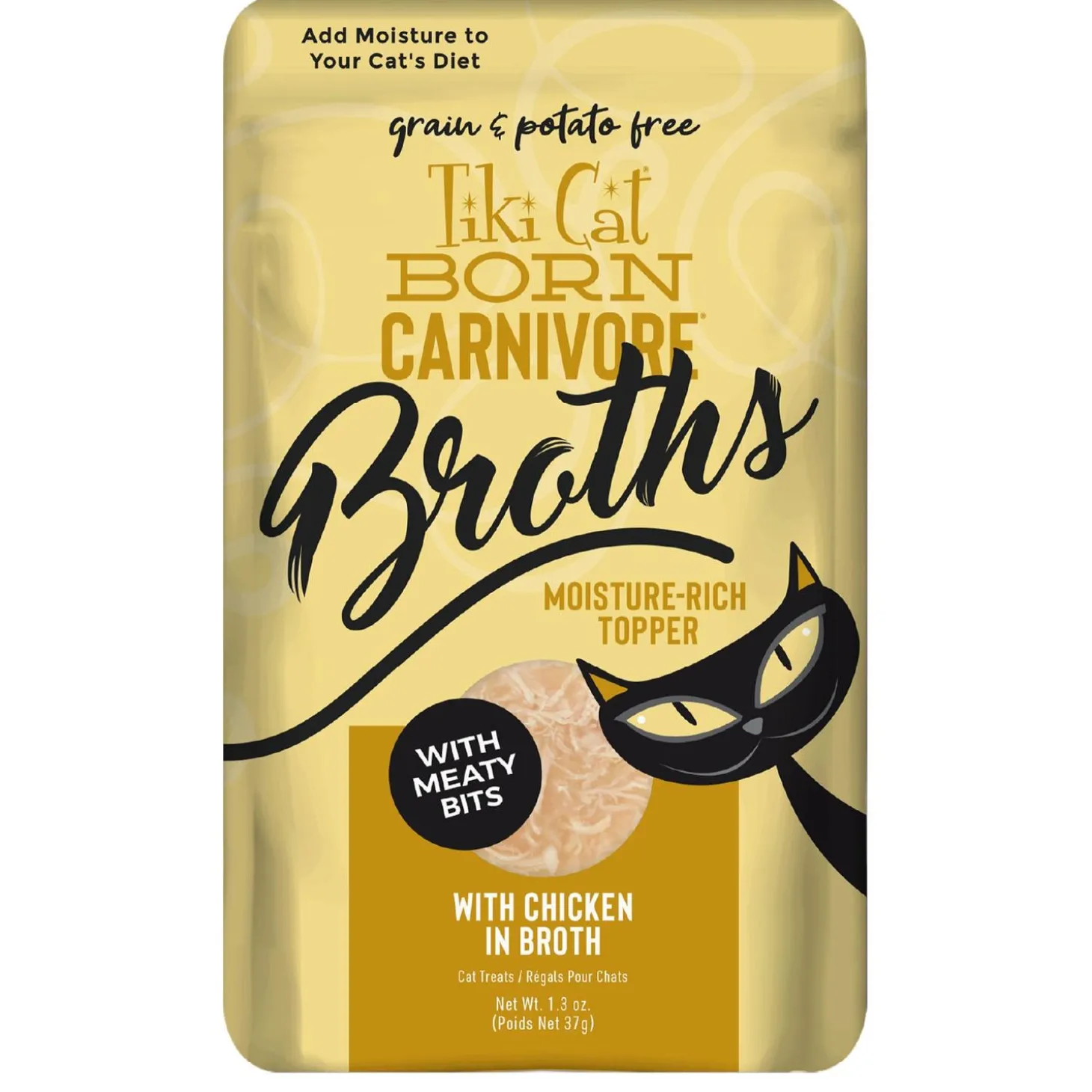 Born Carnivore Broths Chicken Cat Food Topper