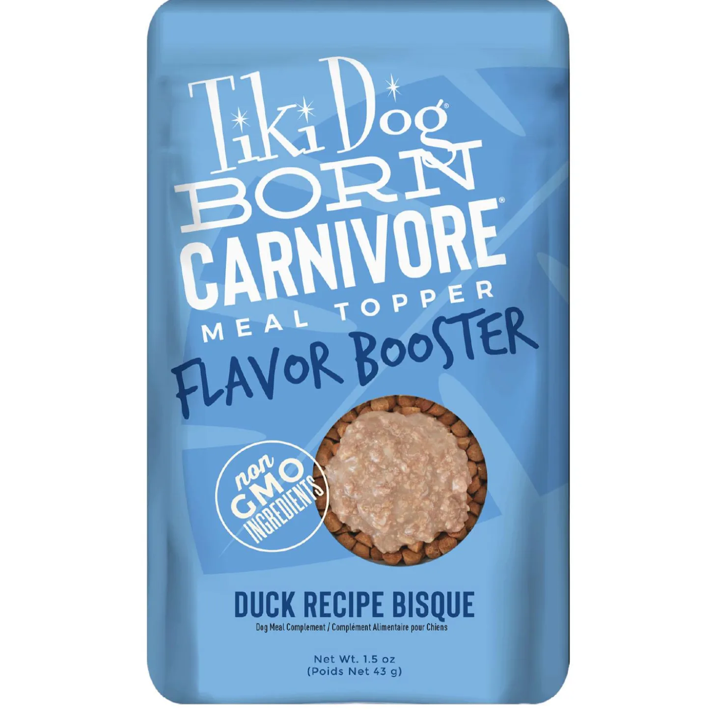 Born Carnivore Flavour Booster Duck Recipe Bisque Dog Food Topper