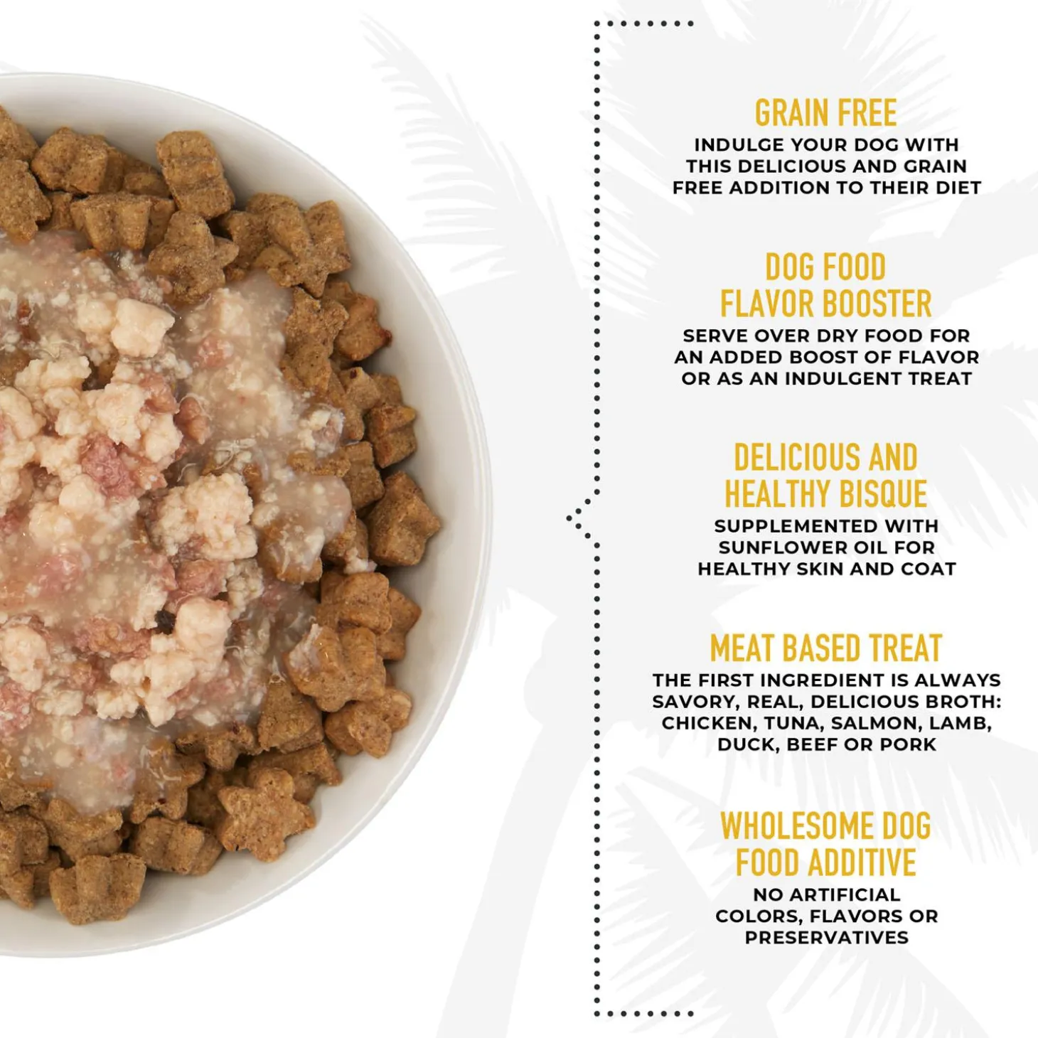 Born Carnivore Flavour Booster Chicken Recipe Bisque Dog Food Topper