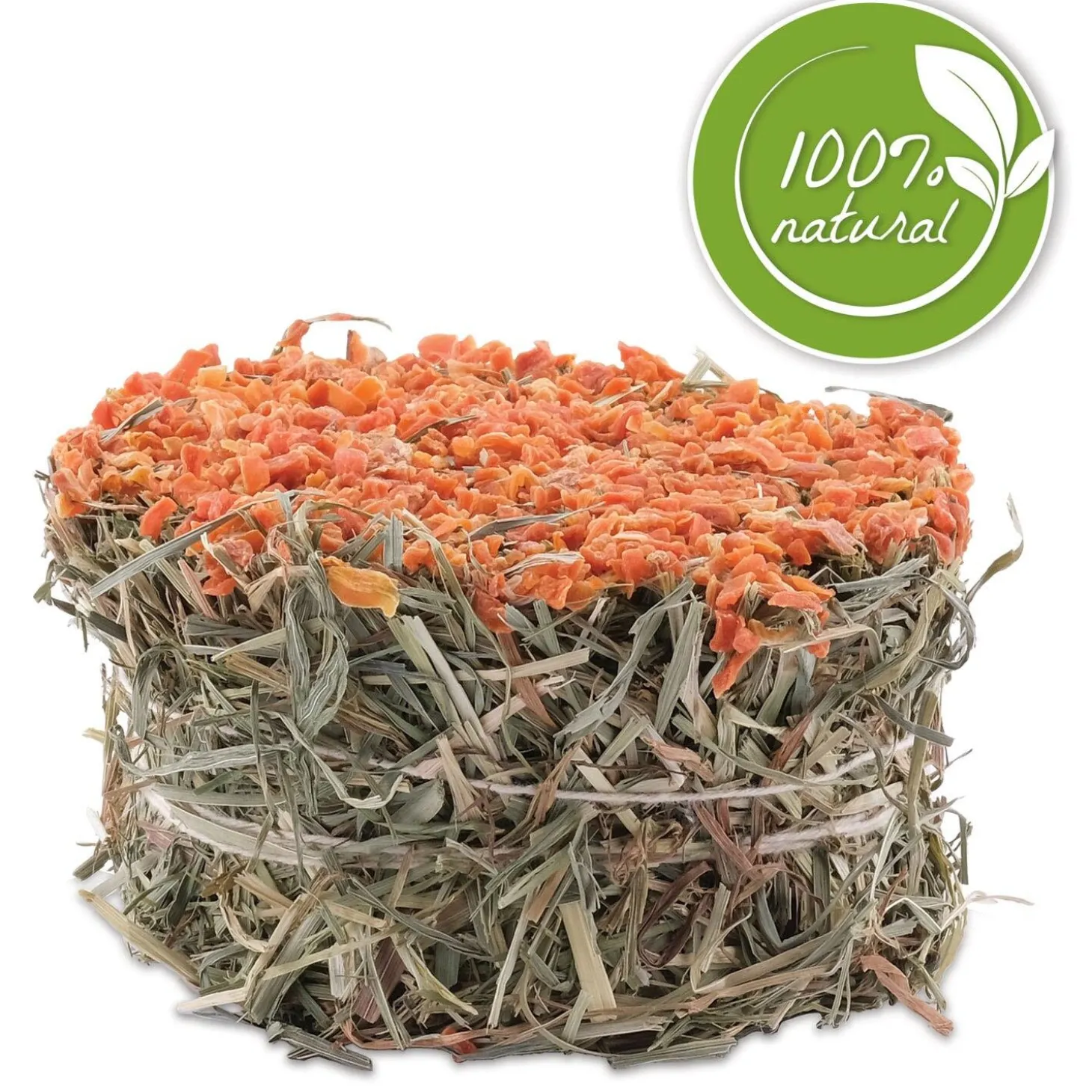 Botanicals Hay Cake with Carrots for Small Animals