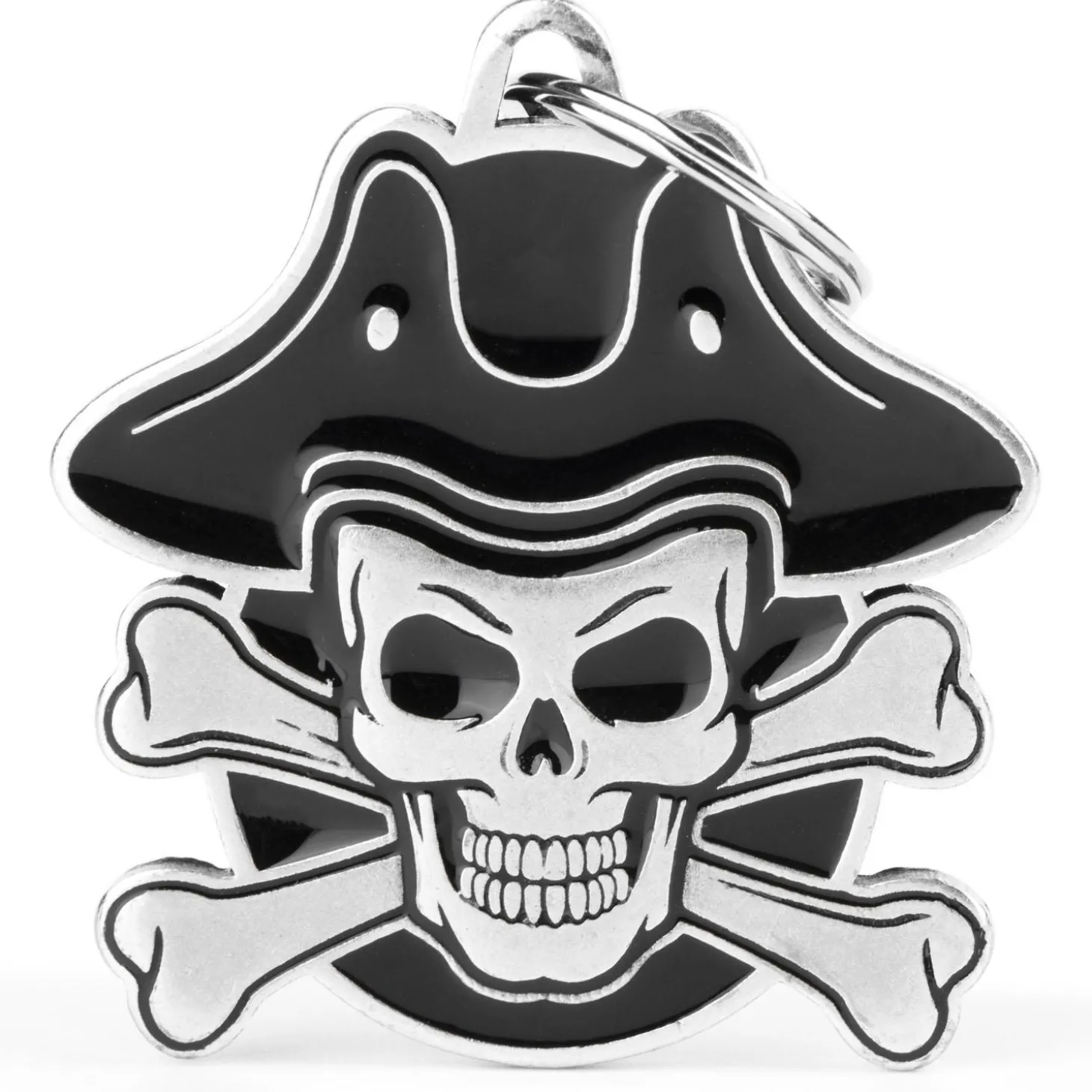 Bronx Pirate Skull ID Tag