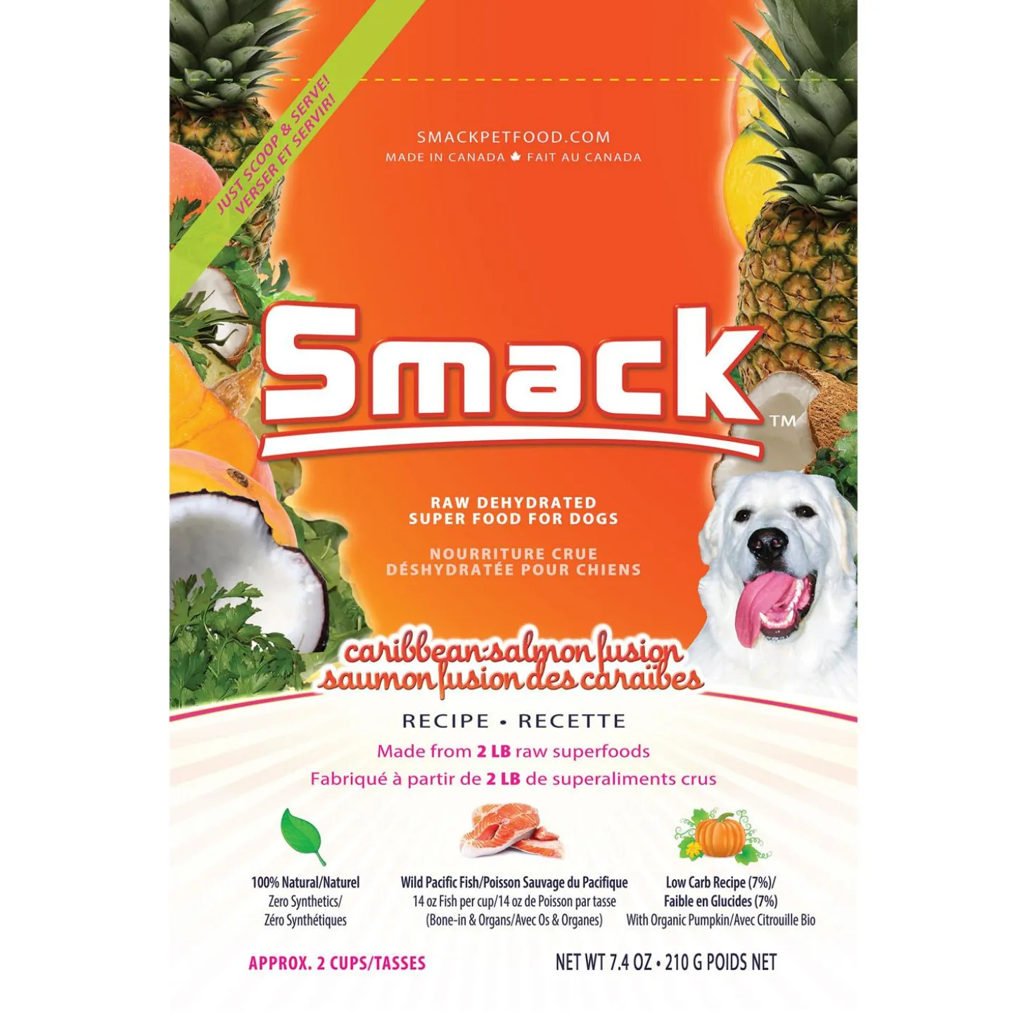 Caribbean-Salmon Fusion Recipe Dog Food