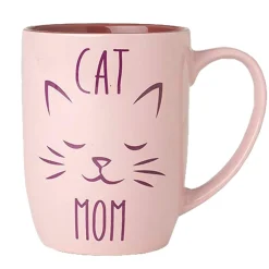 Cat Mom Mug - Pink