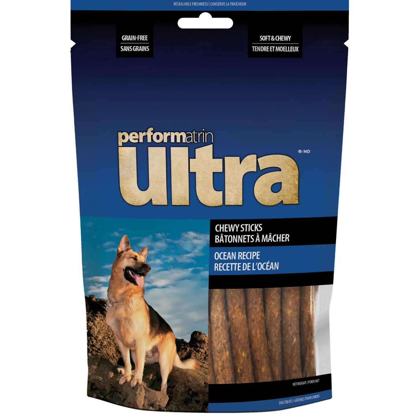 Chewy Sticks Ocean Recipe Dog Treats