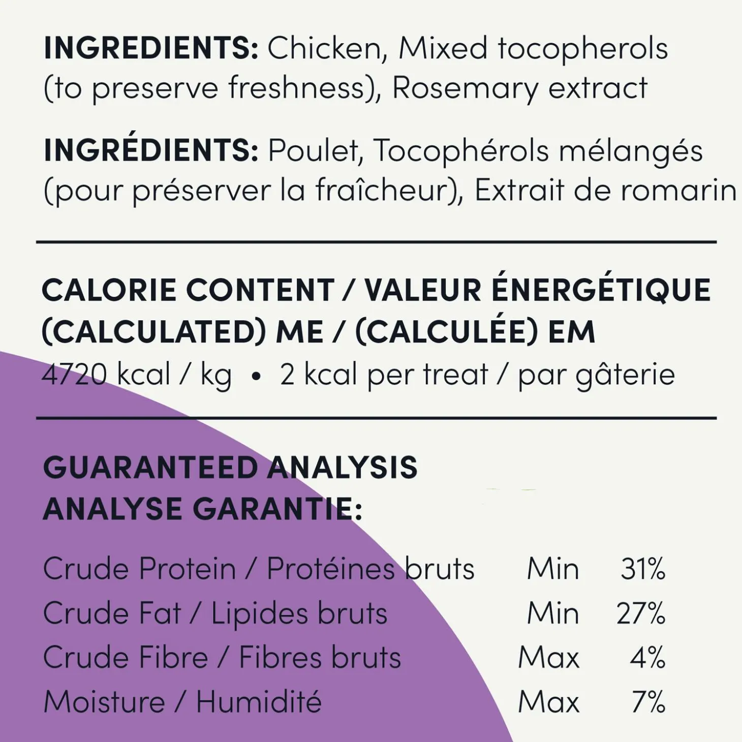 Chicken Bites Freeze Dried Dog Treats