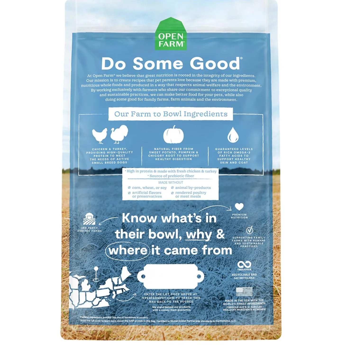 Chicken, Turkey & Ancient Grains Recipe Small Breed Adult Dog Food