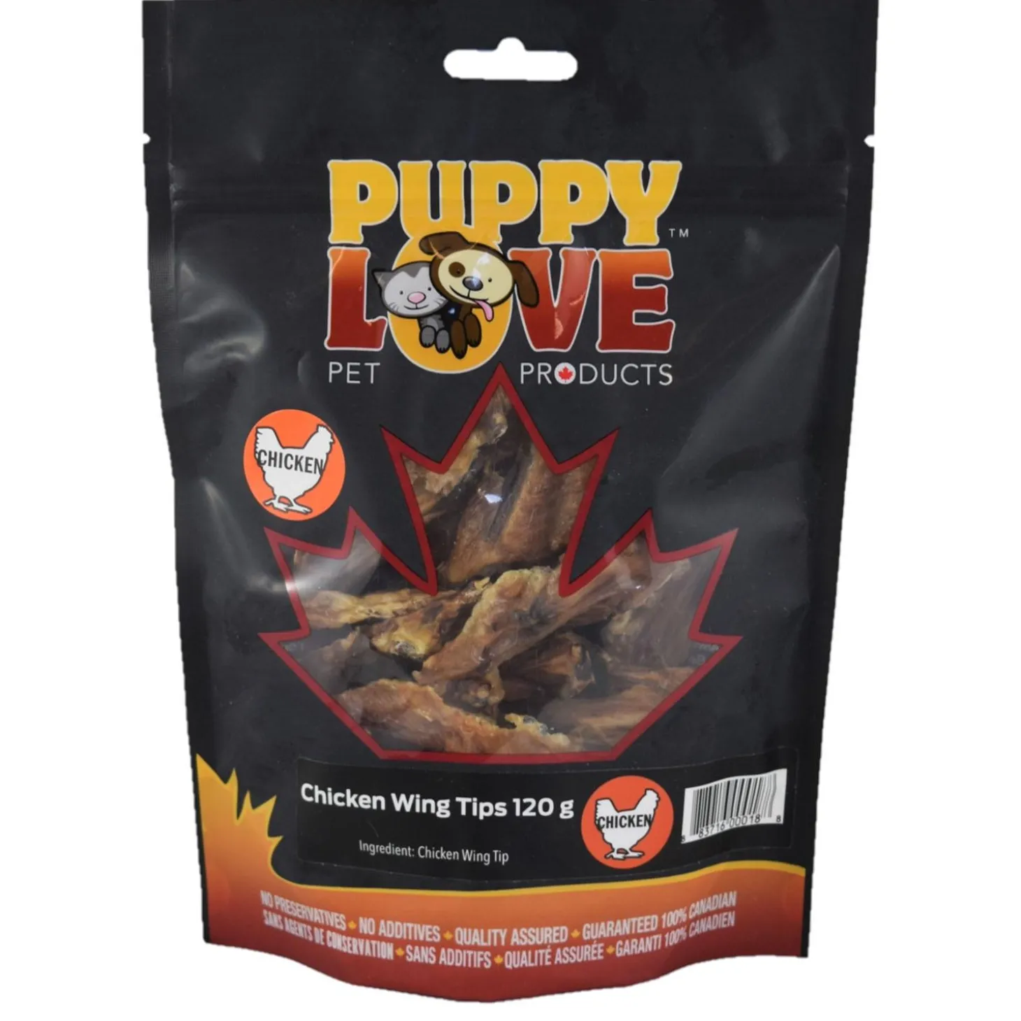 Chicken Wing Tips Dog Treats