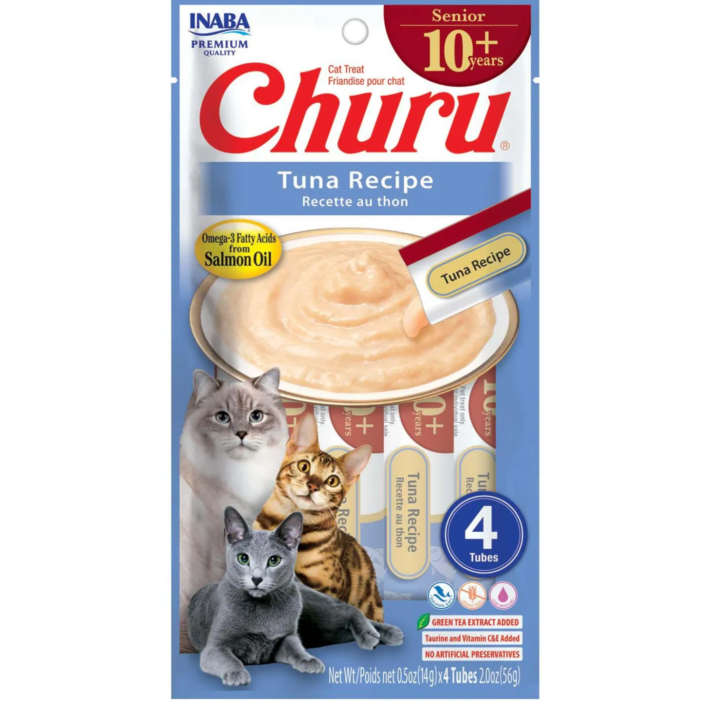 Churu Tuna Recipe Senior Cat Treats