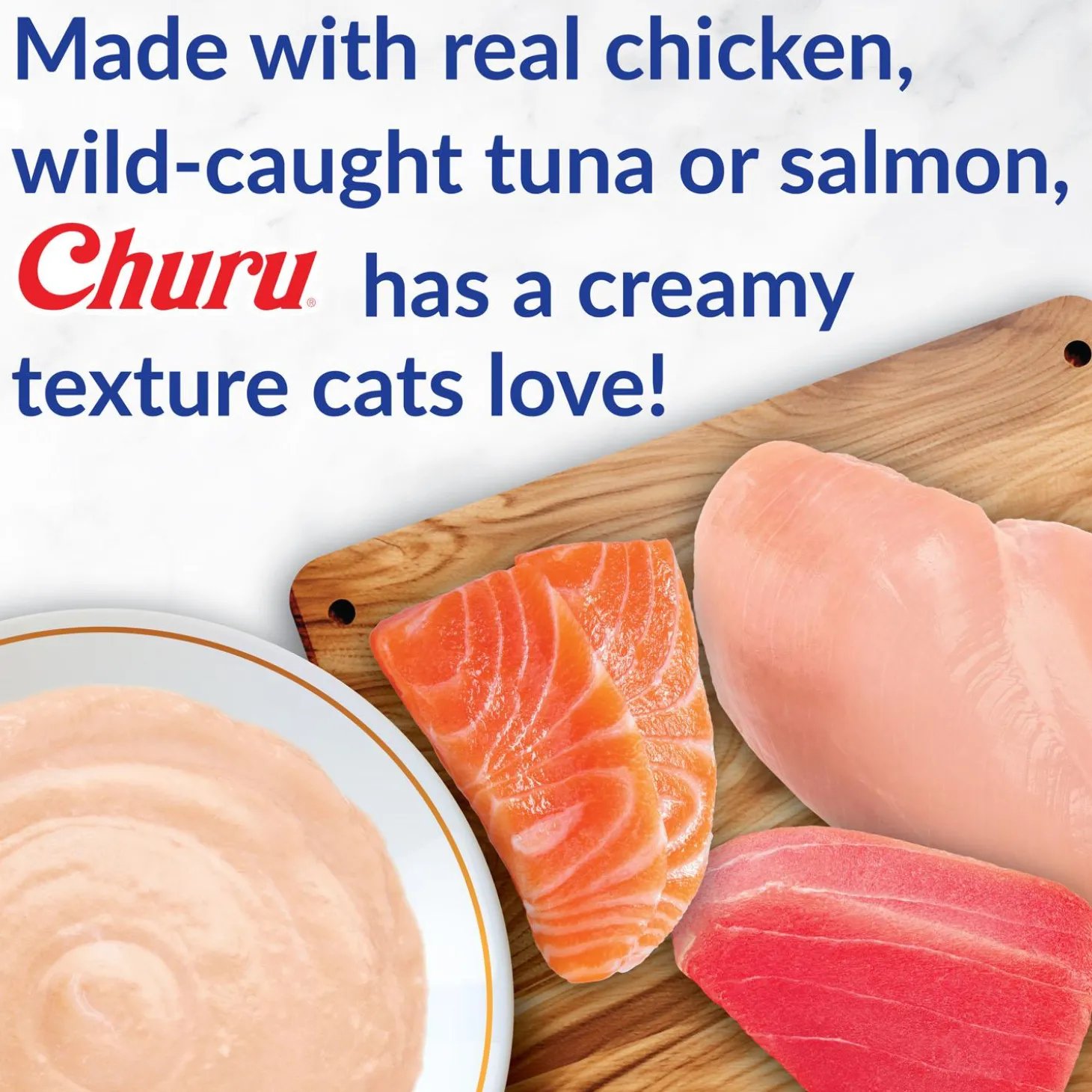 Churu Tuna with Scallop Recipe Cat Treats