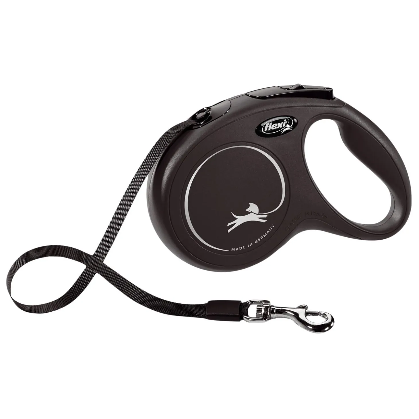 Classic Tape Leash 16ft Black