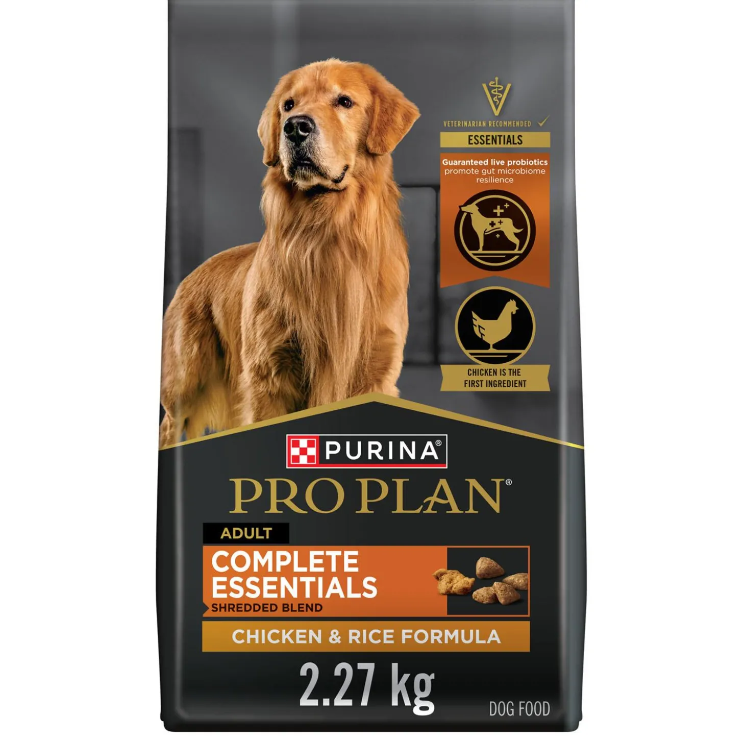 Complete Essentials Shredded Blend Chicken & Rice Formula Adult Dog Food