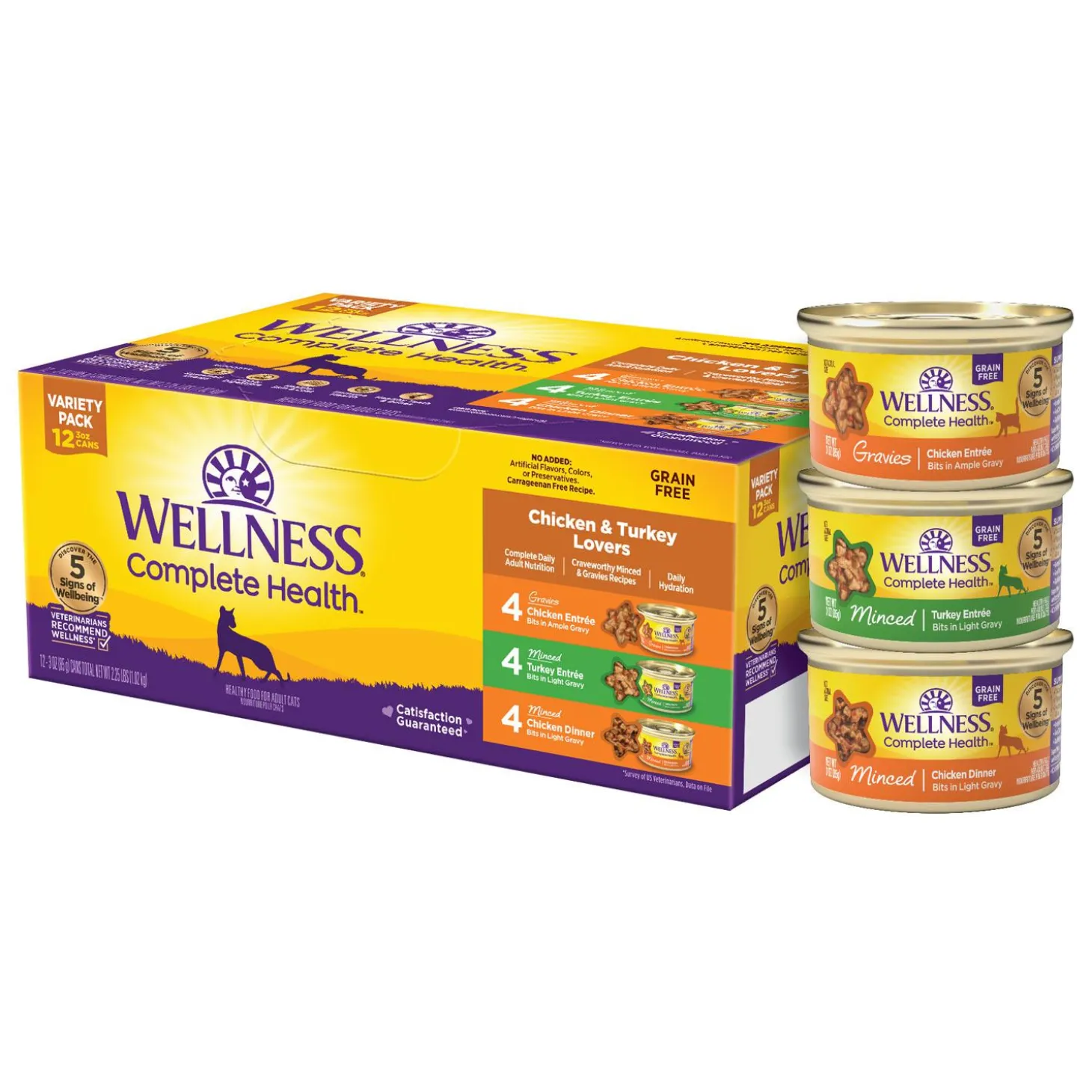 Complete Health Chicken & Turkey Lovers Variety Pack Adult Cat Food