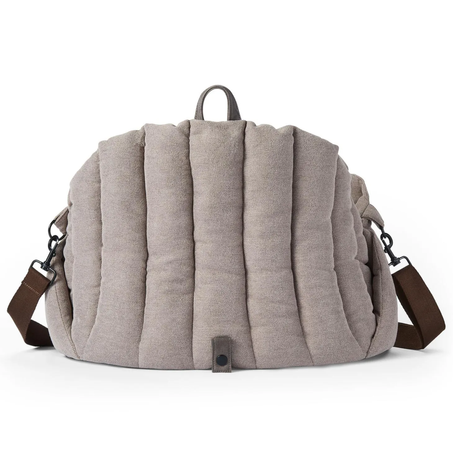 Convertible Taupe Travel Tote