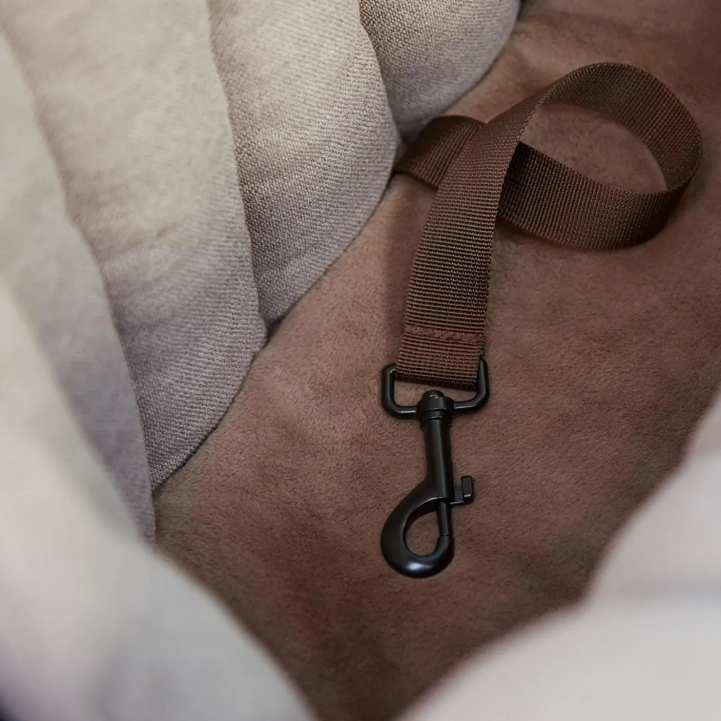 Convertible Taupe Travel Tote