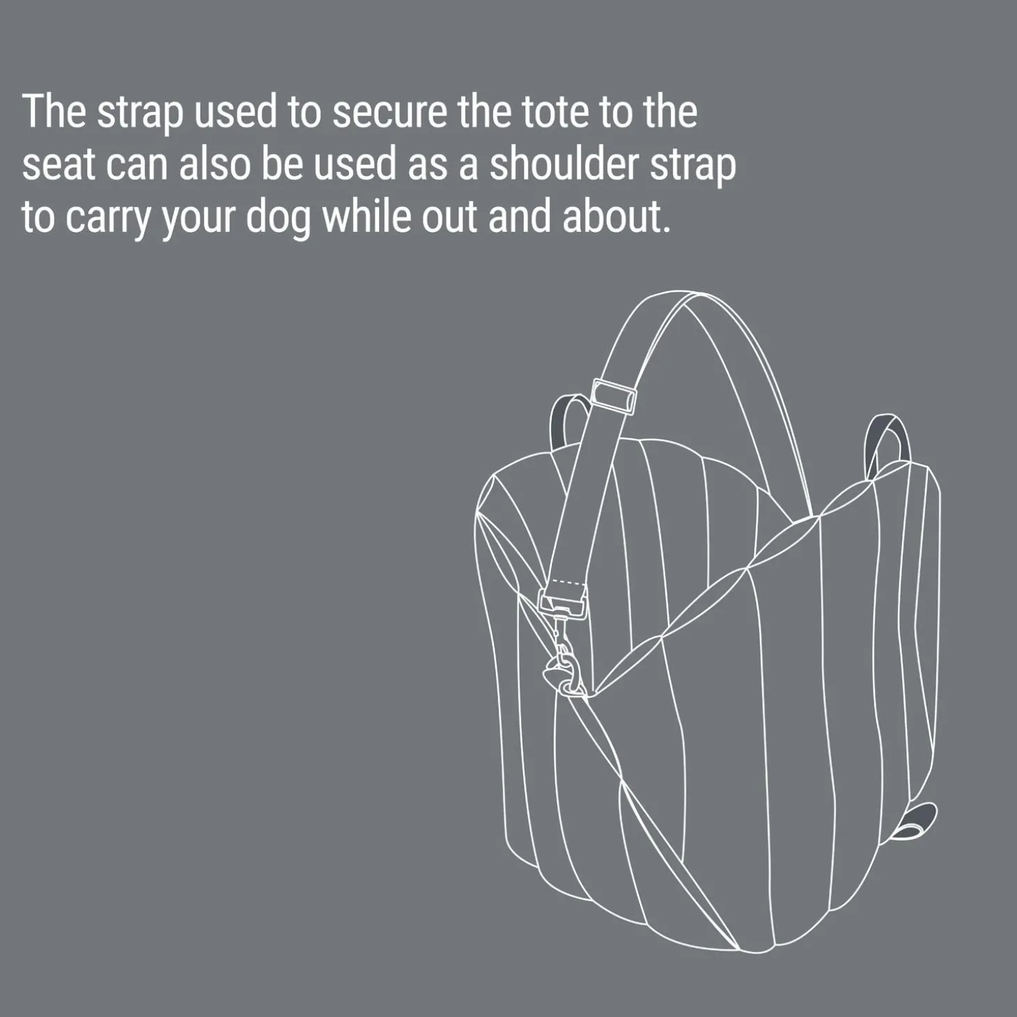 Convertible Taupe Travel Tote