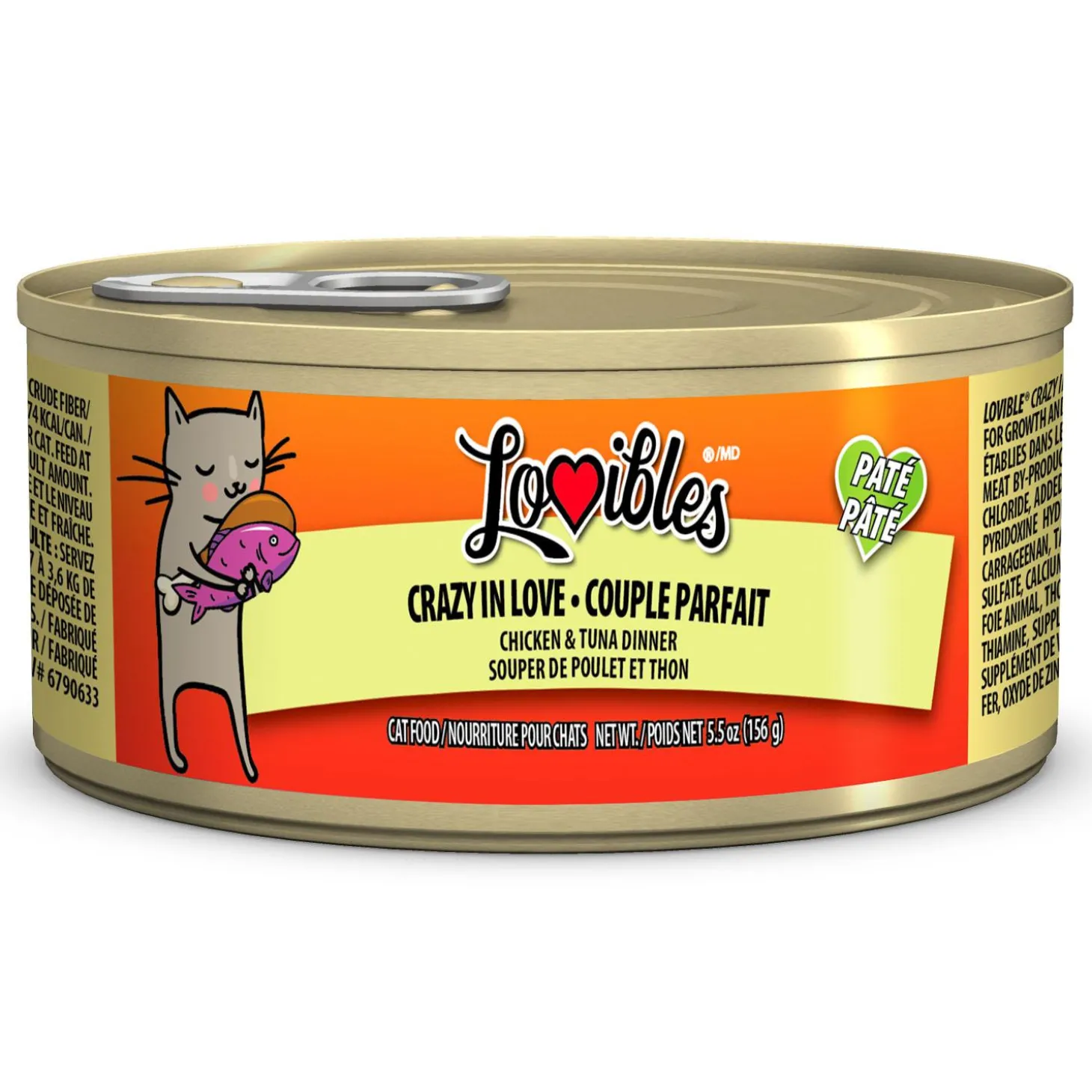Crazy In Love Chicken & Tuna Dinner Pate Cat Food