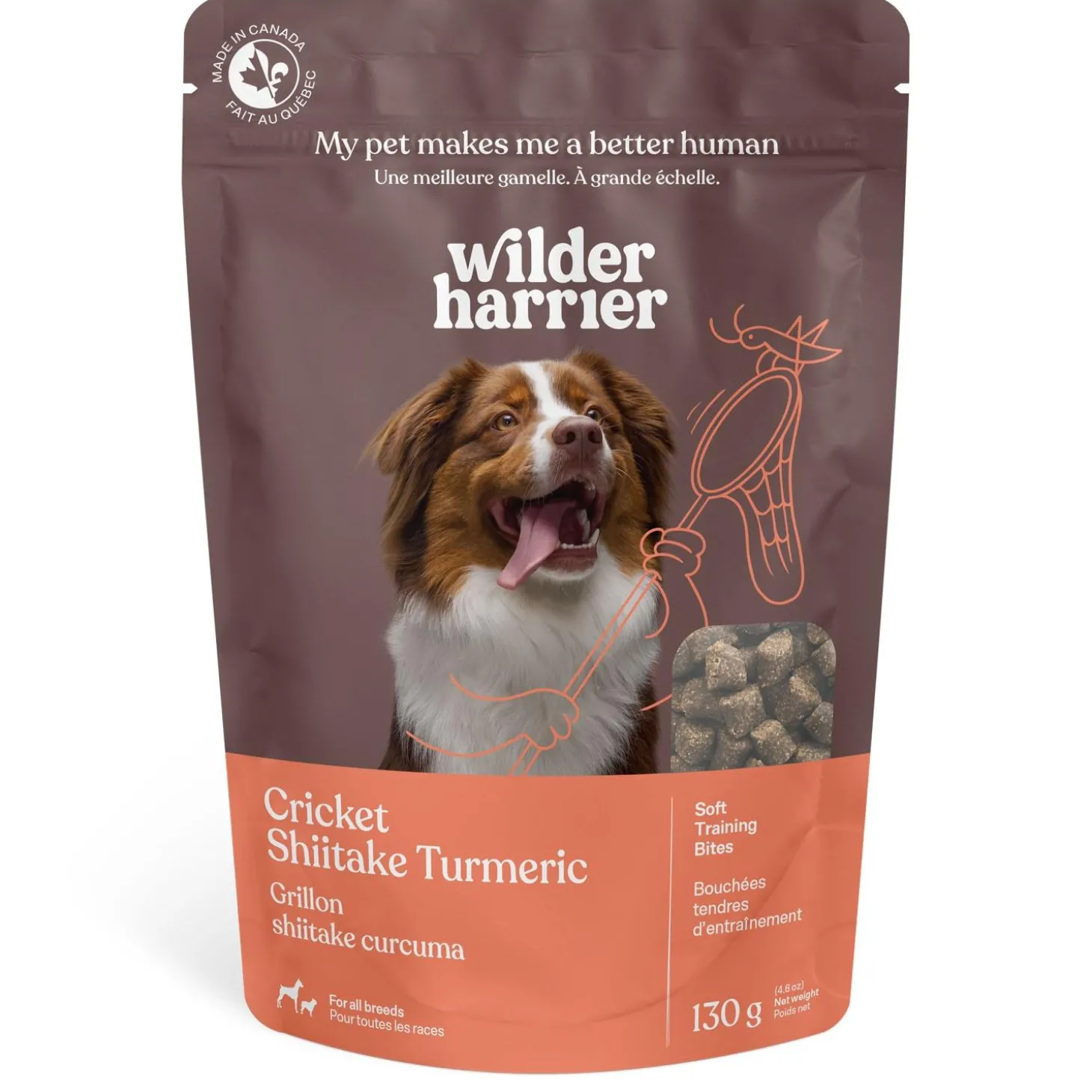 Cricket Shiitake & Turmeric Soft Training Bits Dog Treats