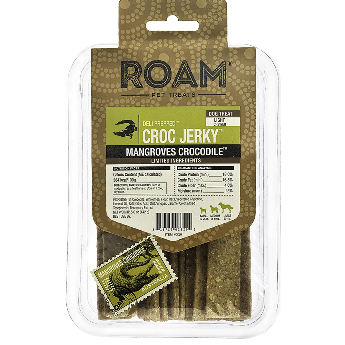 Croc Jerky Dog Treats