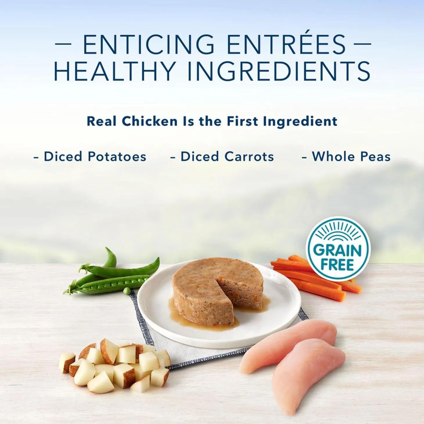 Delights Grilled Chicken Flavour Pate Small Breed Adult Dog Food