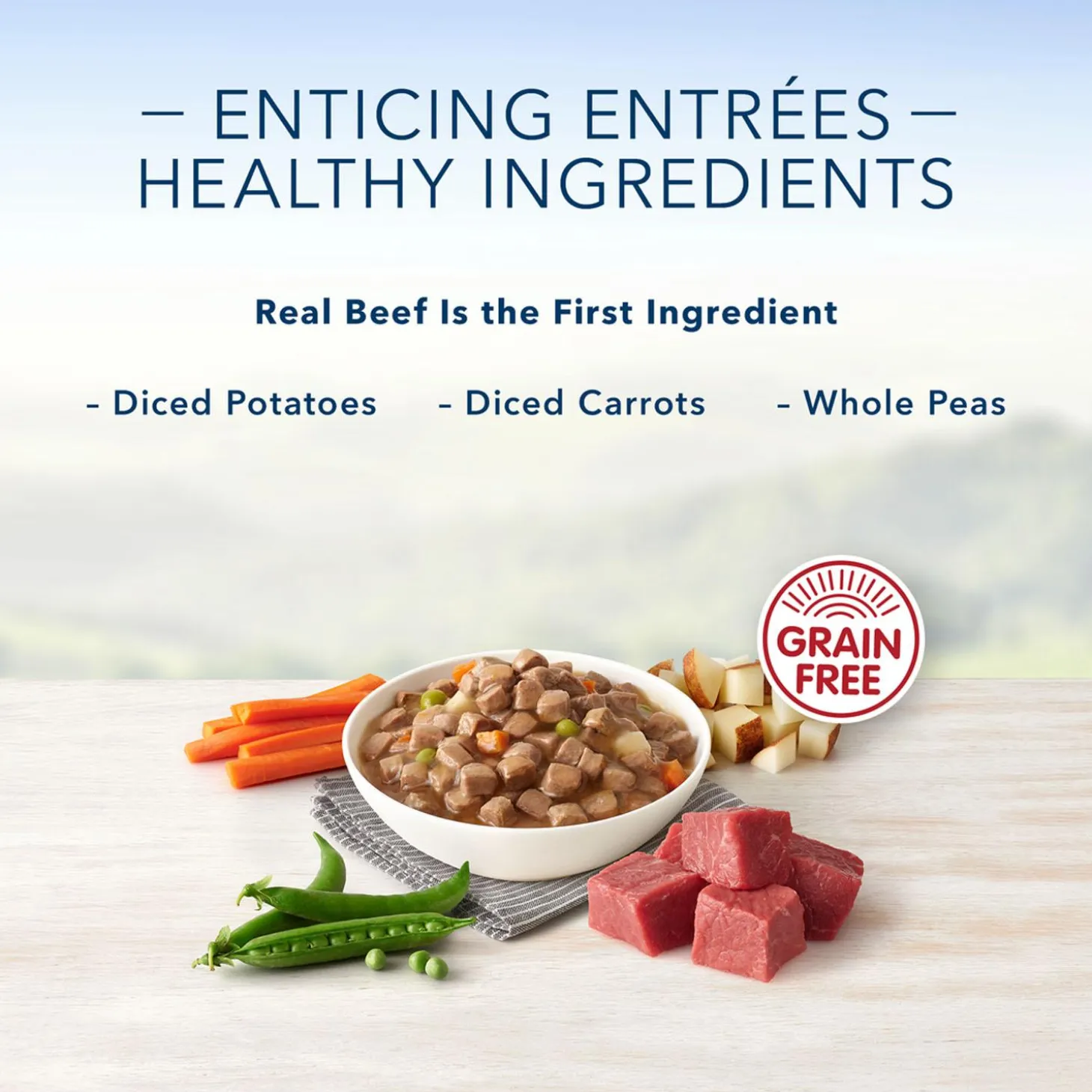 Delights Prime Rib with Gravy Flavour Pate Small Breed Adult Dog Food