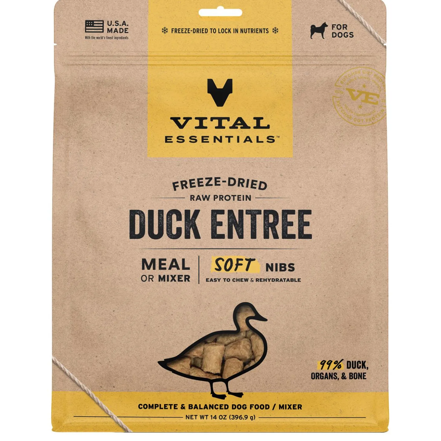 Duck Entree Soft Nibs Dog Food