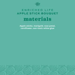 Enriched Life Apple Stick Bouquet Small Animal Toy