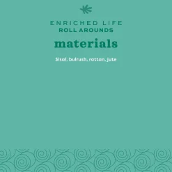 Enriched Life Roll Arounds Small Animal Toy