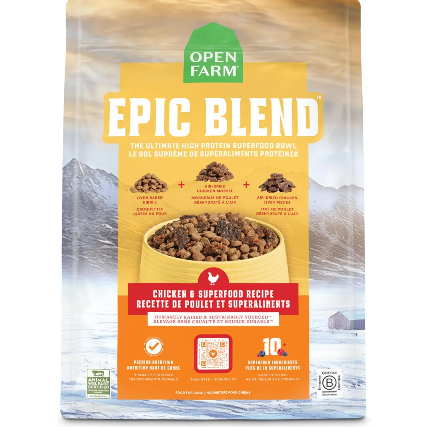 Epic Blend Chicken & Superfood Recipe Dog Food
