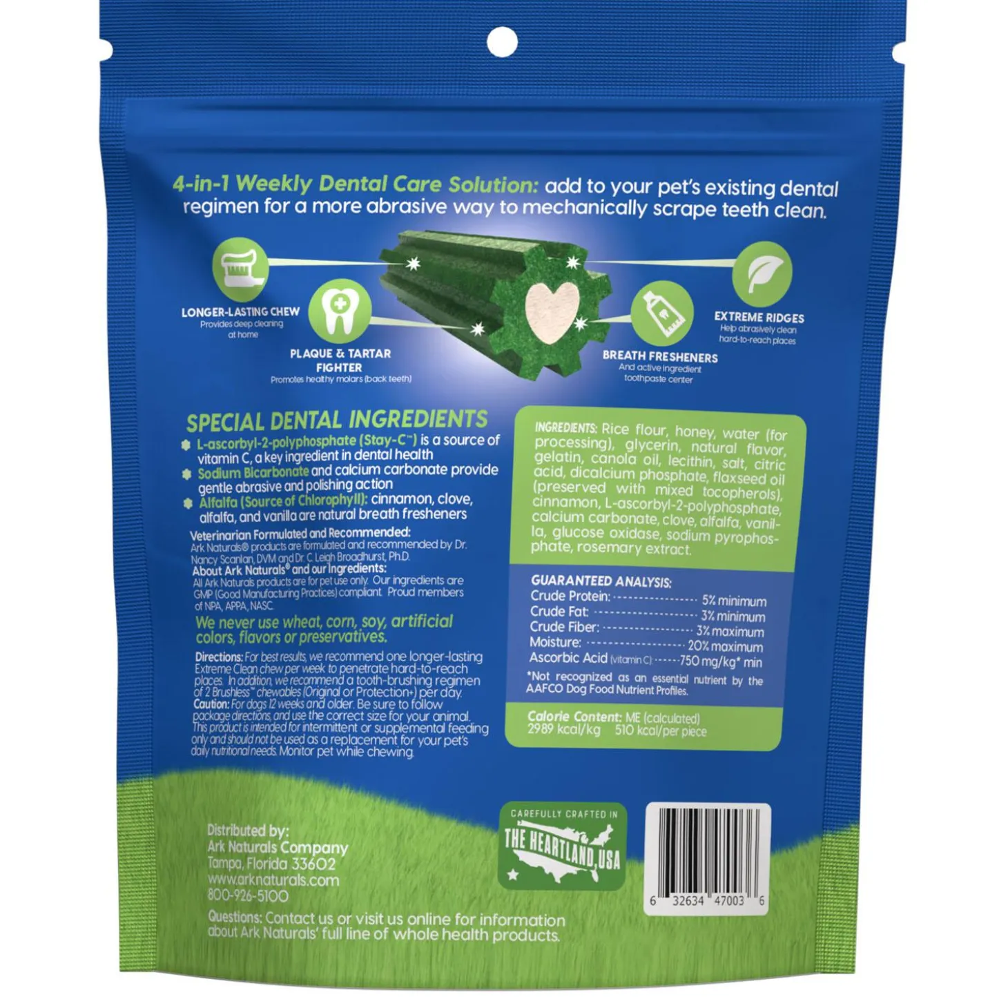 Extreme Clean Brushless Toothpaste Dog Treats