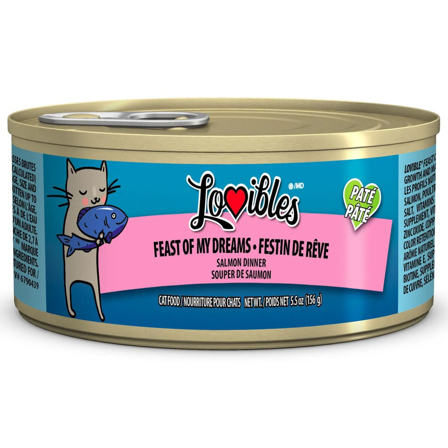 Feast of My Dreams Salmon Dinner Pate Cat Food