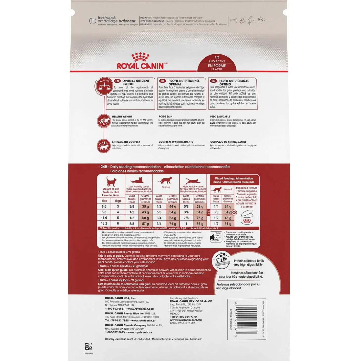 Fit & Active Adult Cat Food