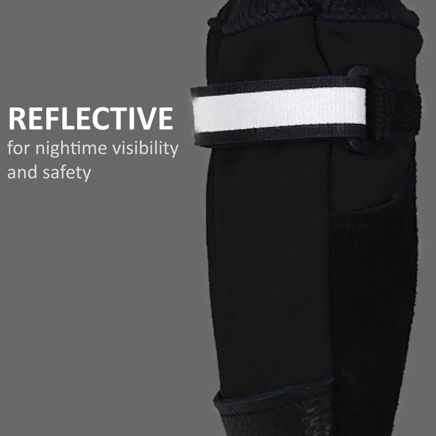 Fleece Lined Black Boots