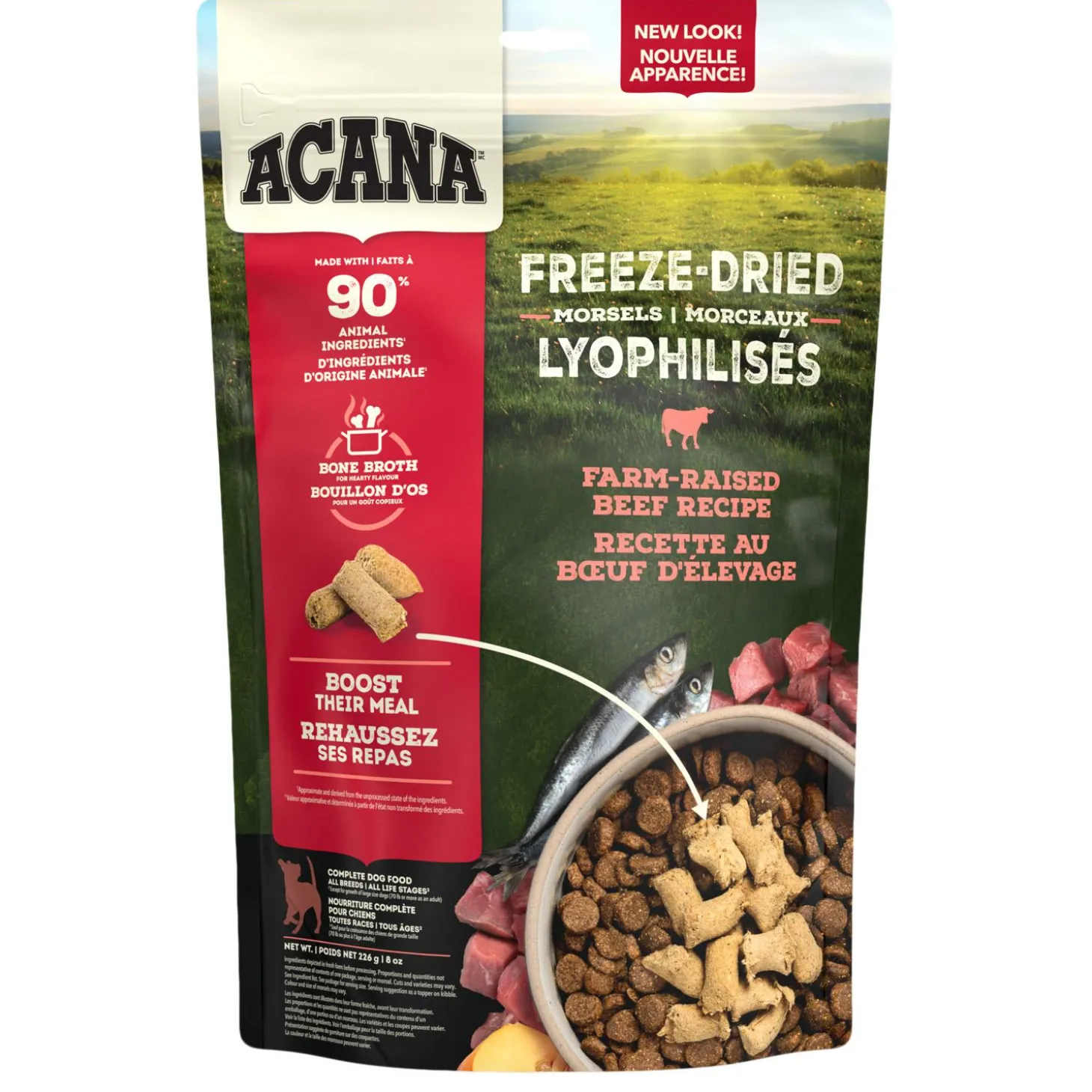 Freeze-Dried Morsels Ranch-Raised Beef Recipe Dog Food
