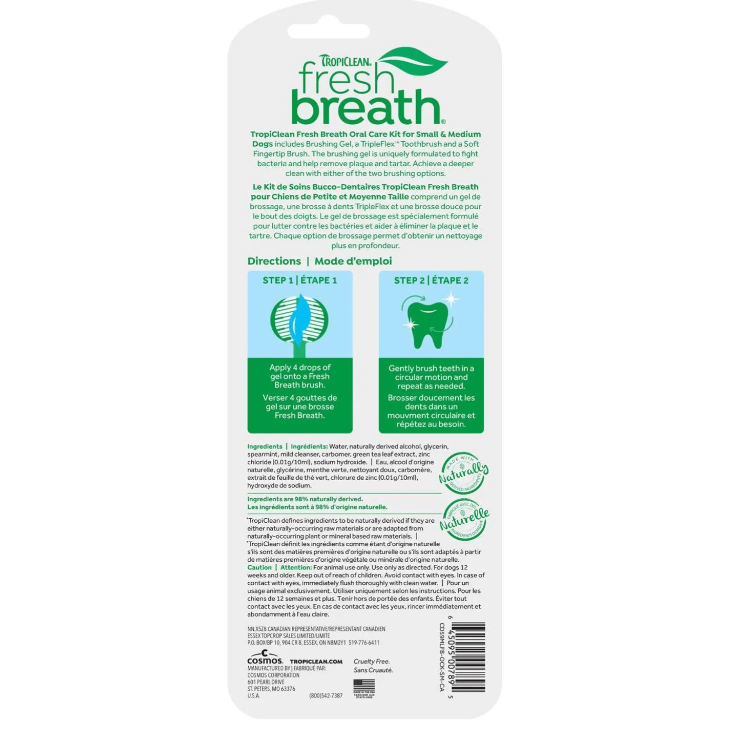 Fresh Breath Oral Care Dog Kit