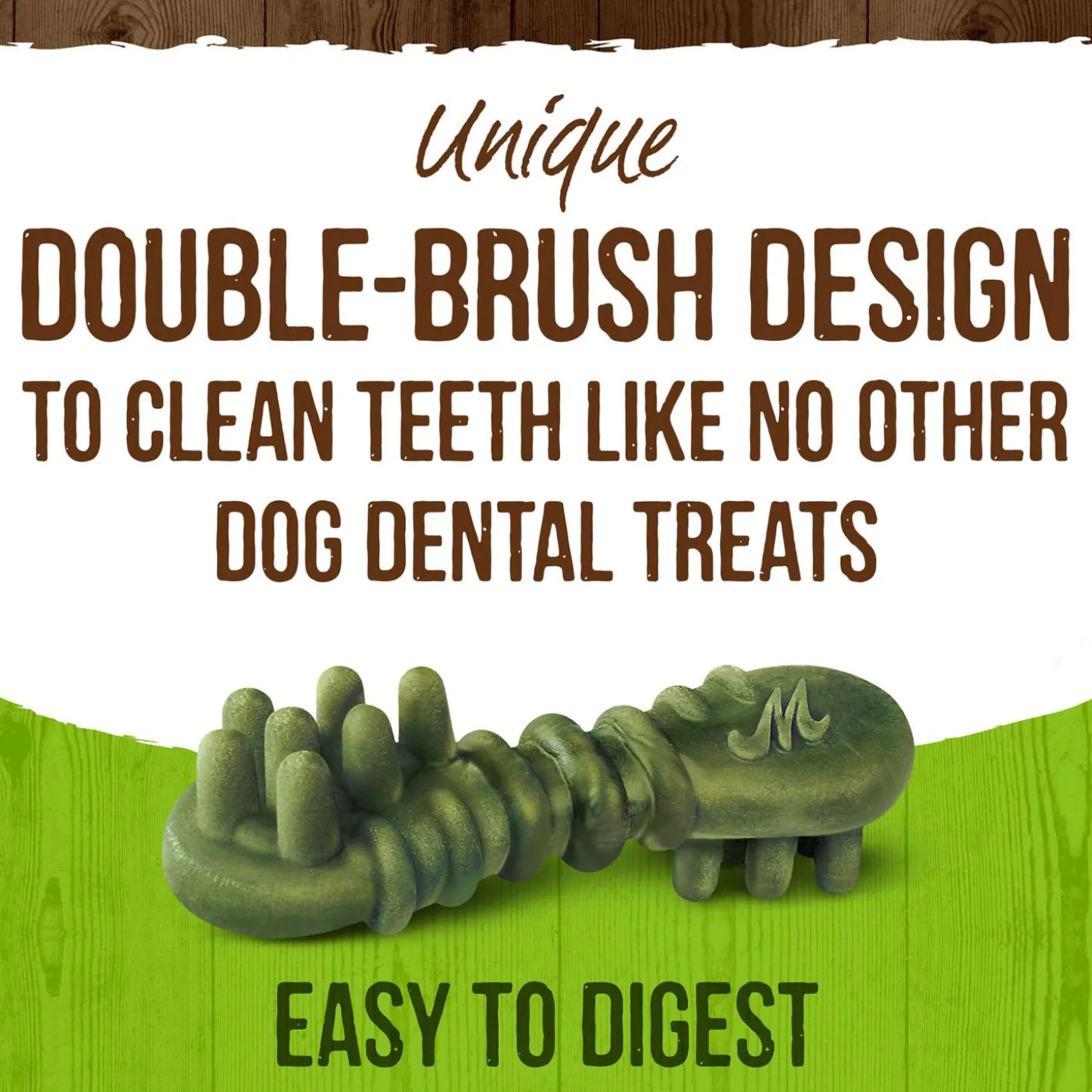 Fresh Kisses Double-Brush Coconut & Botanical Oils X-Small Breed Dog Treats