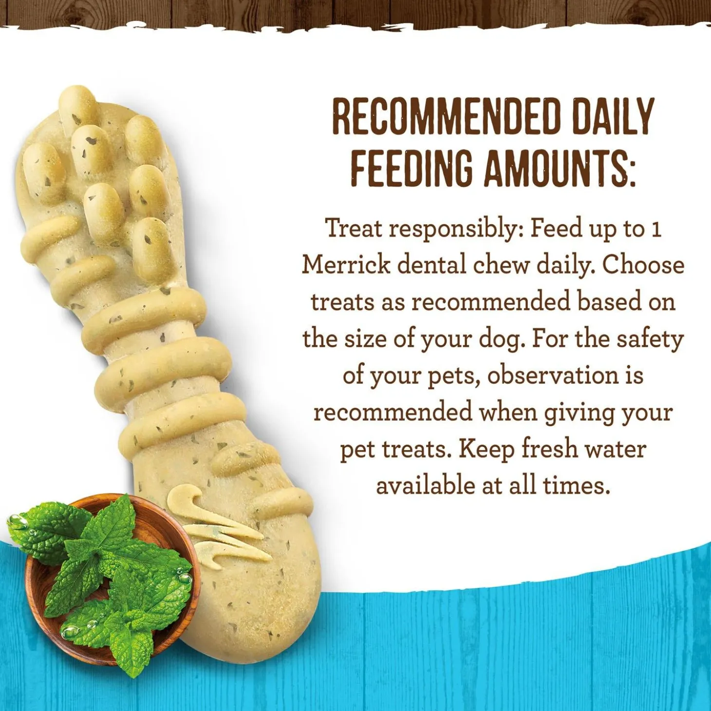 Fresh Kisses Double-Brush Real Mint X-Small Breed Dog Treats