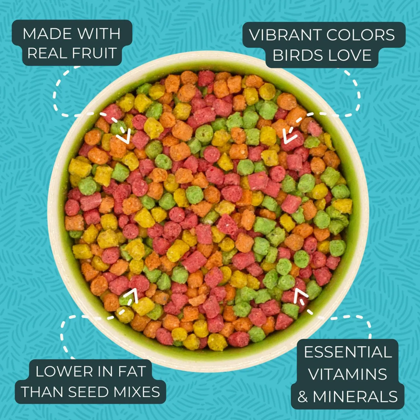 FruitBlend Flavour Small Bird Food