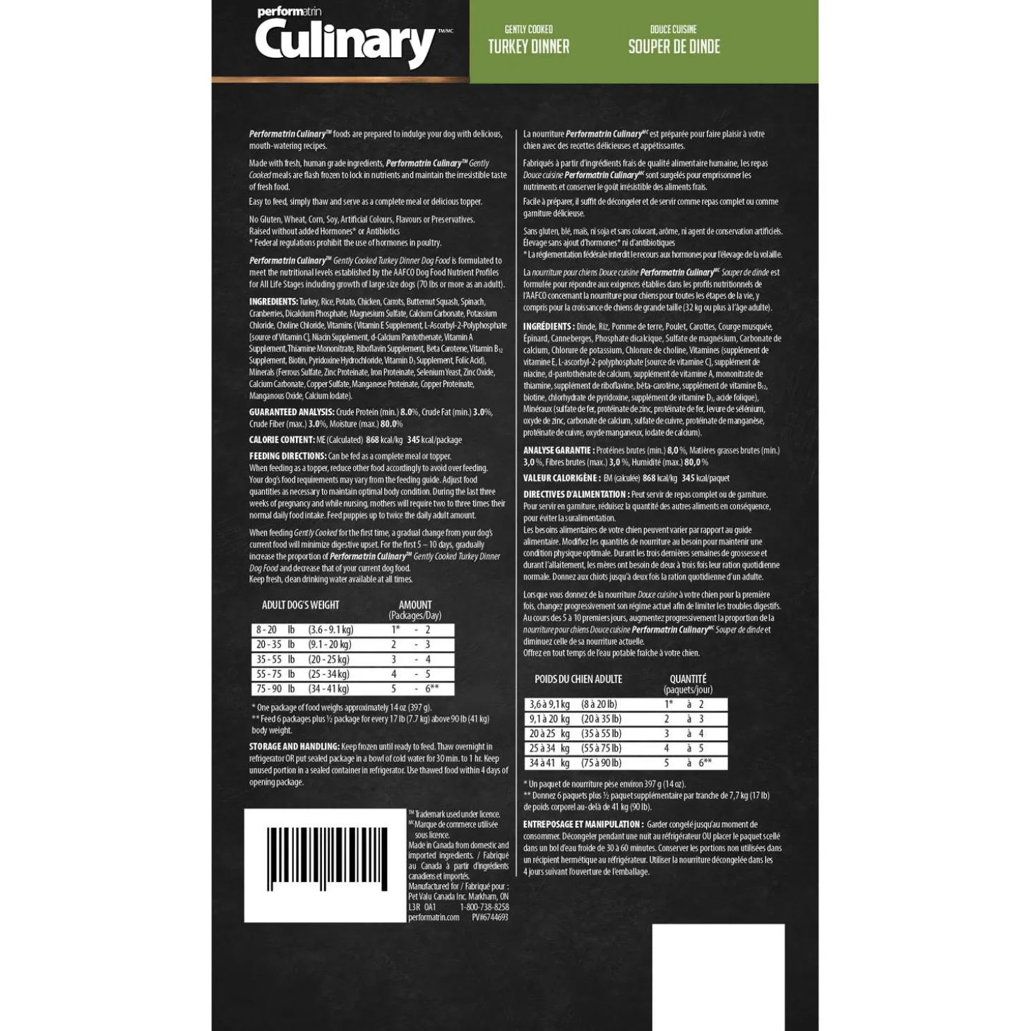 Gently Cooked Turkey Dinner Adult Dog Food
